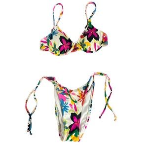 floral bikini